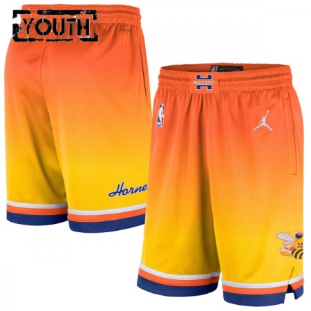 Niños NBA Charlotte Hornets Pantalones 2025-26 Jordan City Edition Swingman